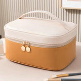 Cosmetic Bags Multifunctional Organizer Woman PU Cosmetic Bag Large Capacity Cosmetic Storage Bag Convenient Travel Wash Bag